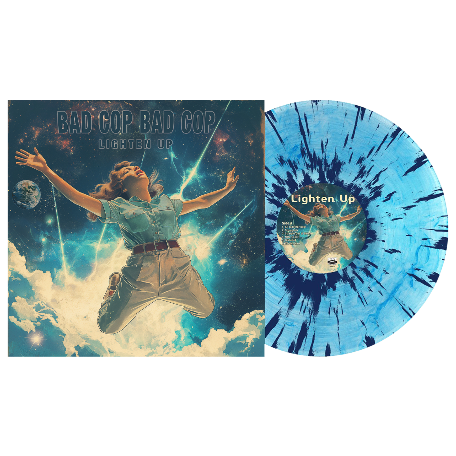 Bad Cop Bad Cop (Lighten Up) Blue Insomnia Vinyl