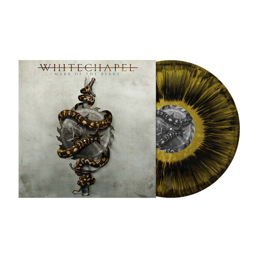 Whitechapel (Mark of the Blade) Gold Metallic Black Dust Vinyl
