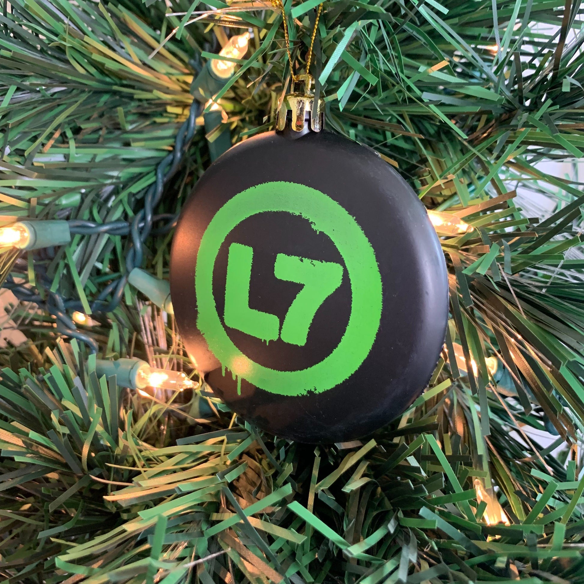 L7 (Drip Logo) Ornament
