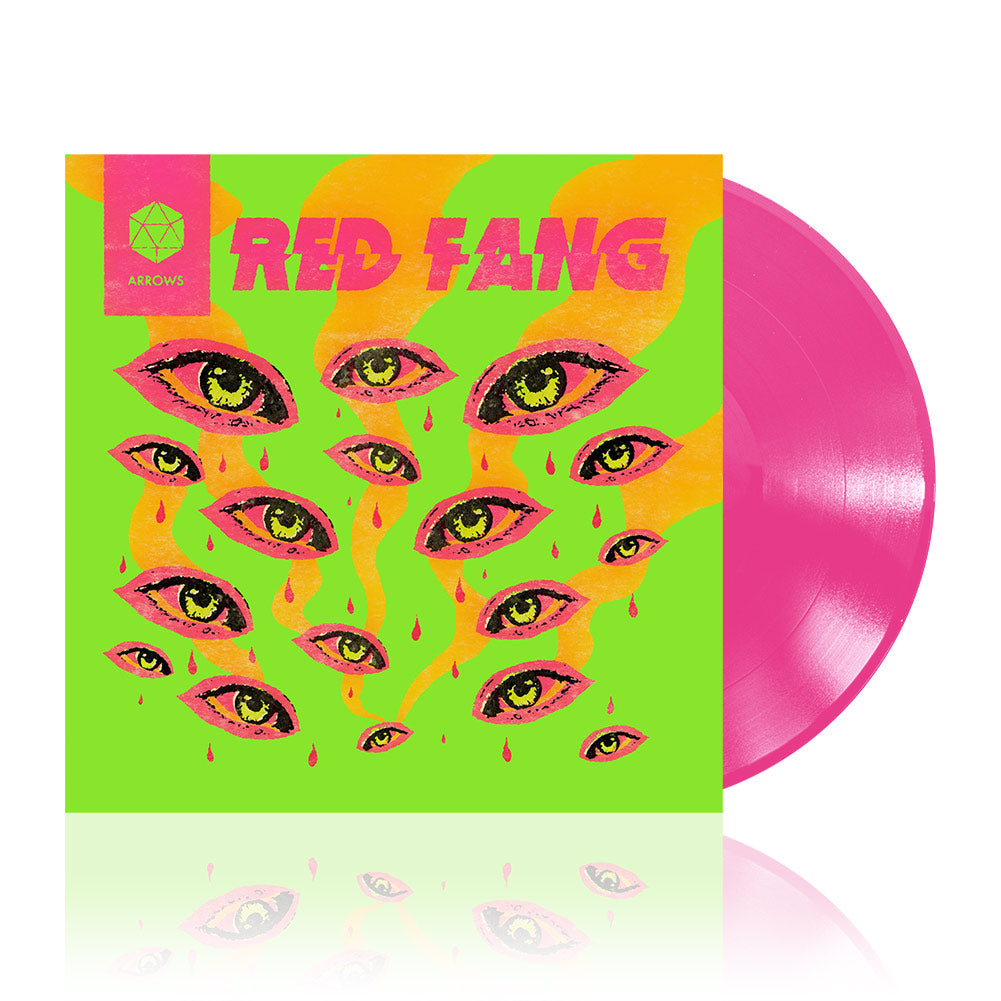 Red Fang (Arrows) Neon Magenta Vinyl