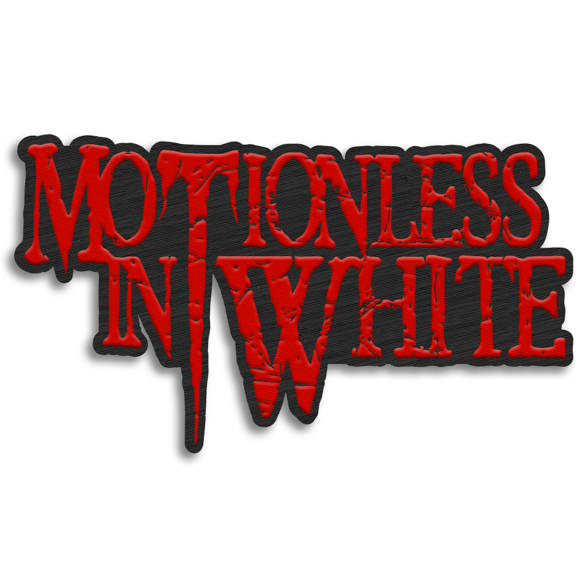 Motionless In White (Throwback Logo) Diecut Patch
