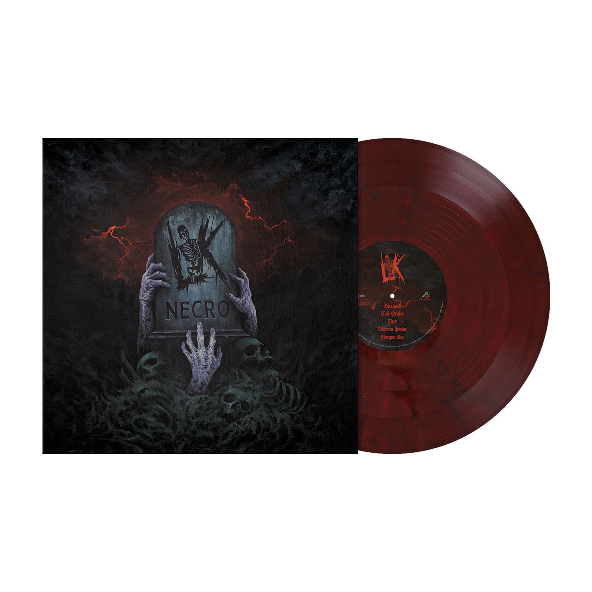 Lik (Necro) Dark Red Sky Vinyl