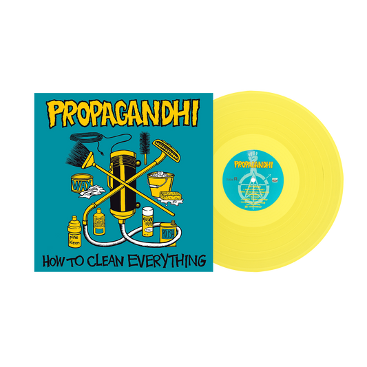Propagandhi (How To Clean Everything) Transparent Yellow Vinyl