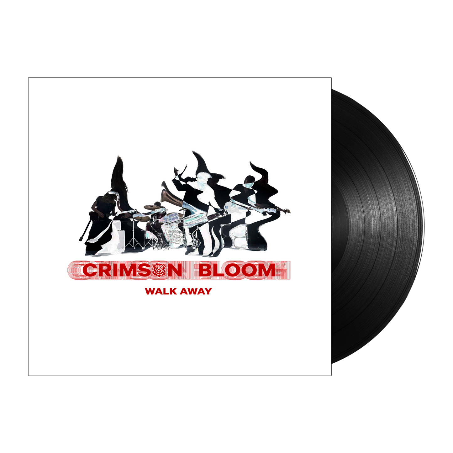 Crimson Blloom (Walk Away) Black Vinyl