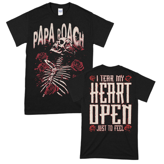 Papa Roach (Skele Roses) T-Shirt