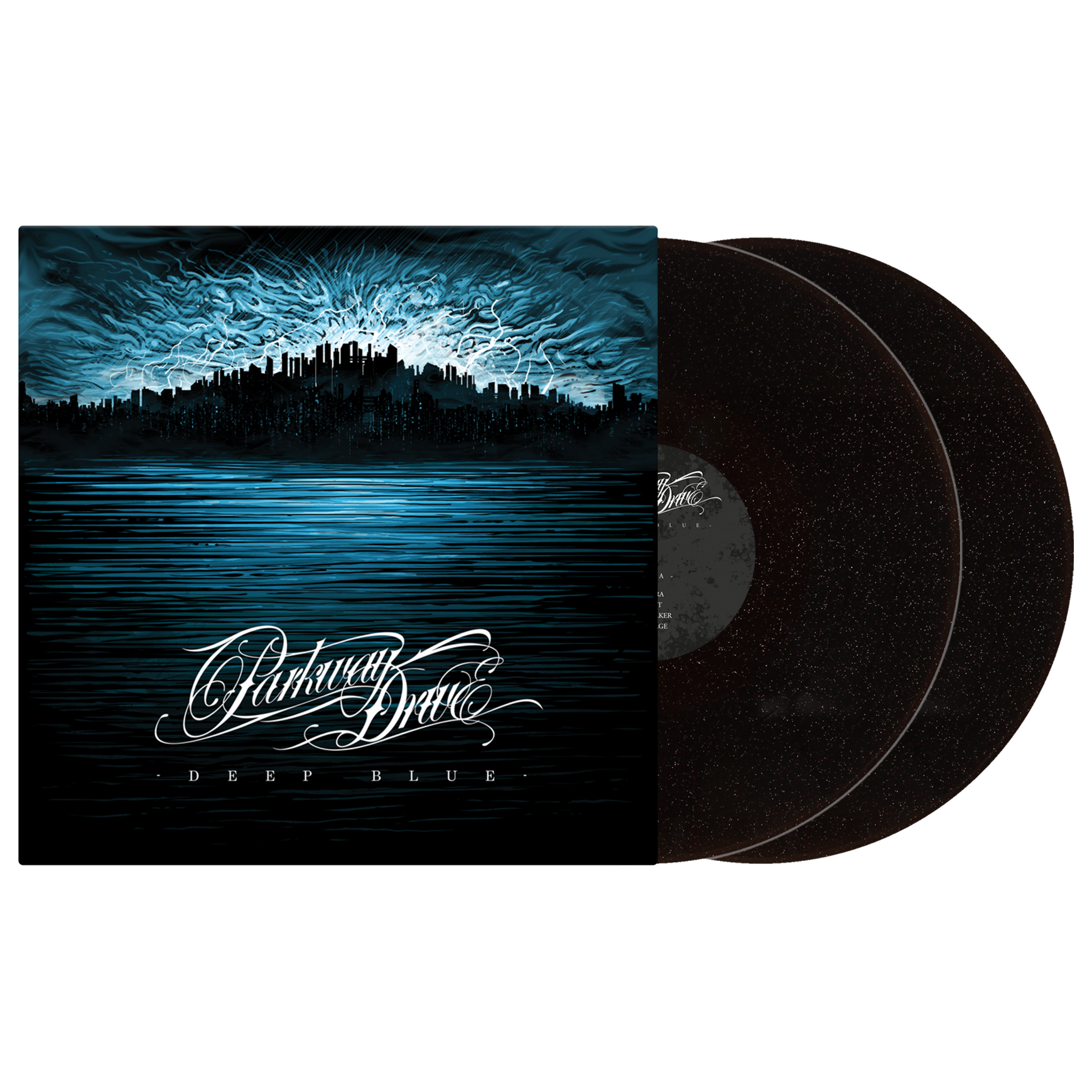 Parkway Drive (Deep Blue 15th Anni.) 2xBlack Ice w/ Glitter Vinyl