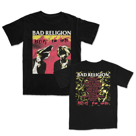 Bad Religion (Recipe For Hate Tracklist) T-Shirt