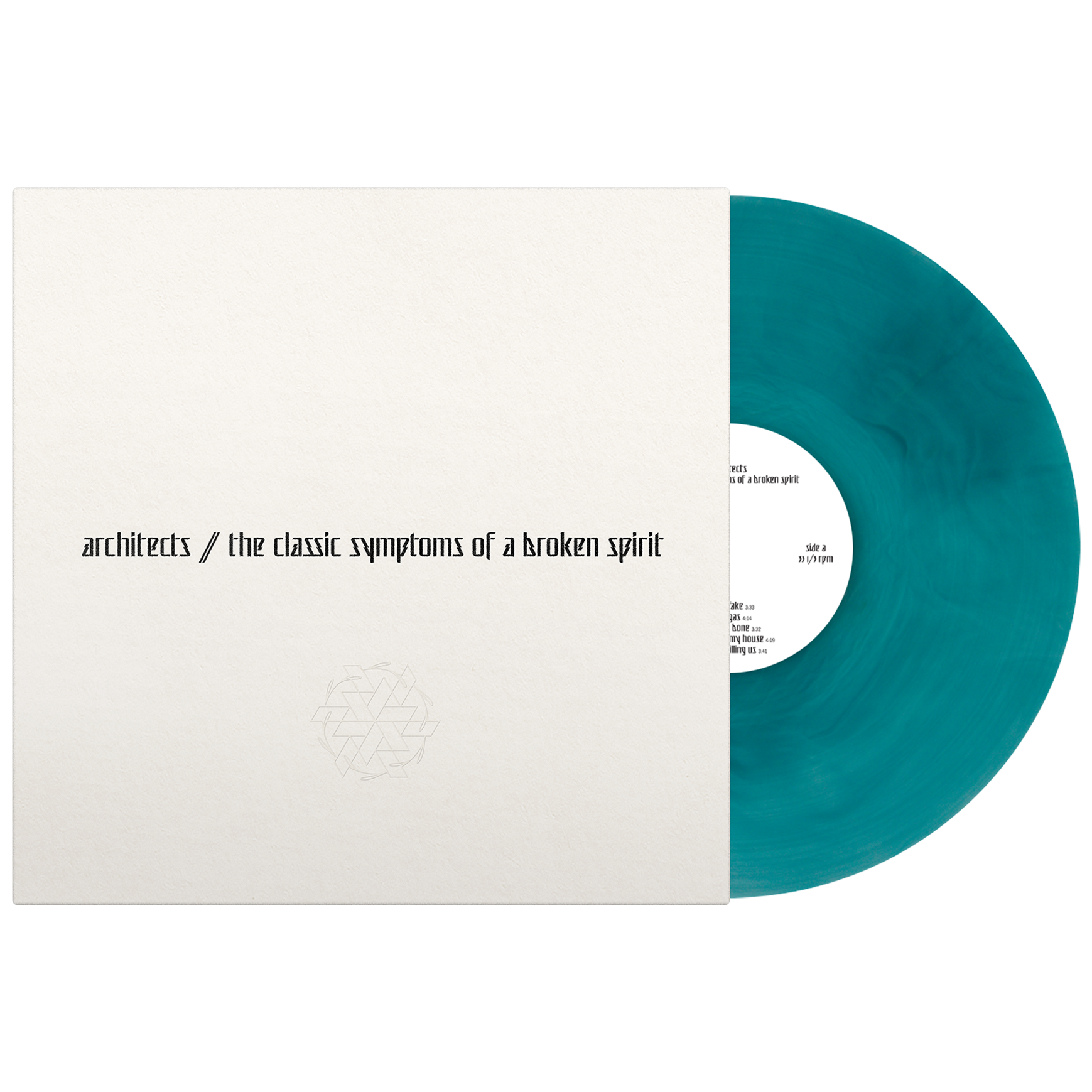 Architects (The Classic Symptoms Of A Broken Spirit) Clear & Blue Galaxy Vinyl