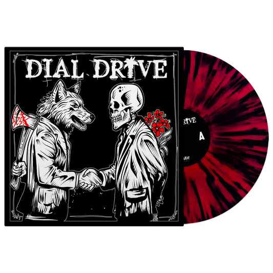 Dial Drive (Dial Drive) Black Red Splatter Vinyl