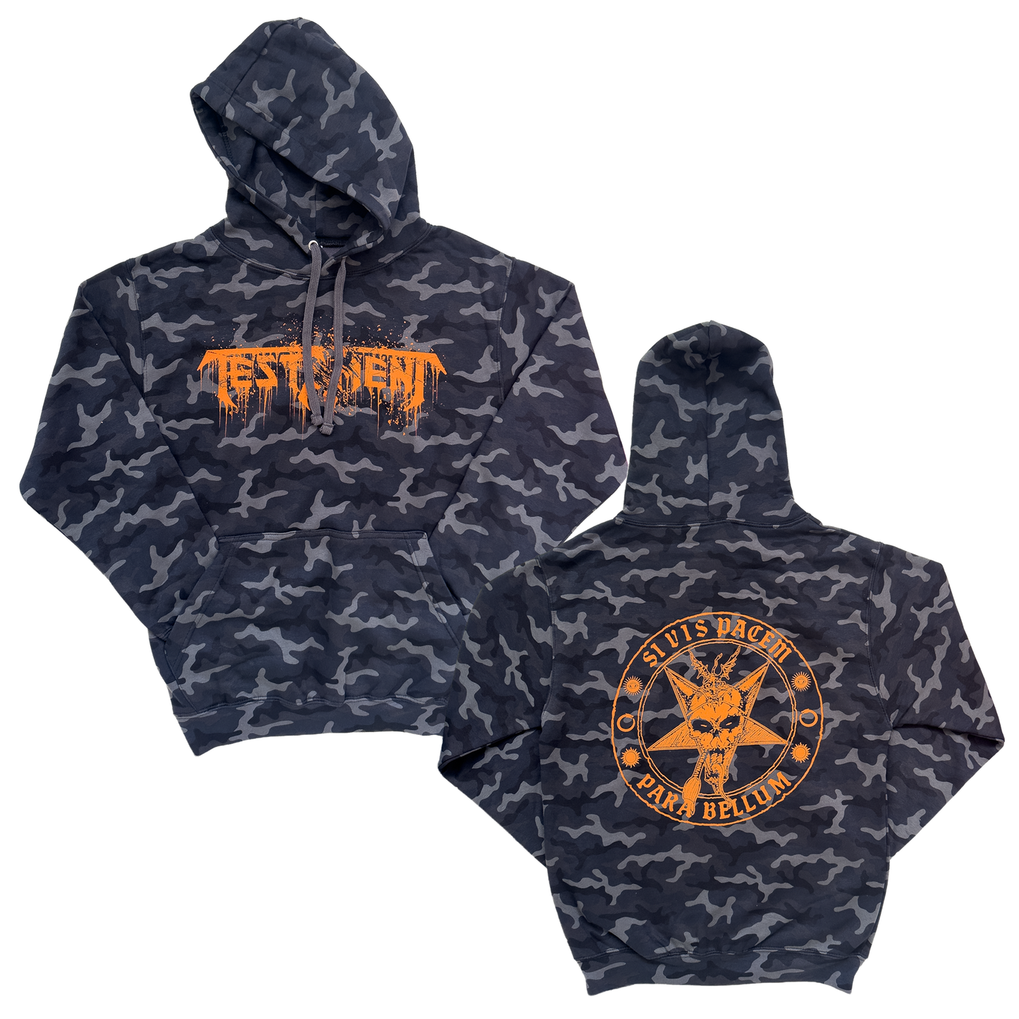 Testament (Logo Camo) Hoodie