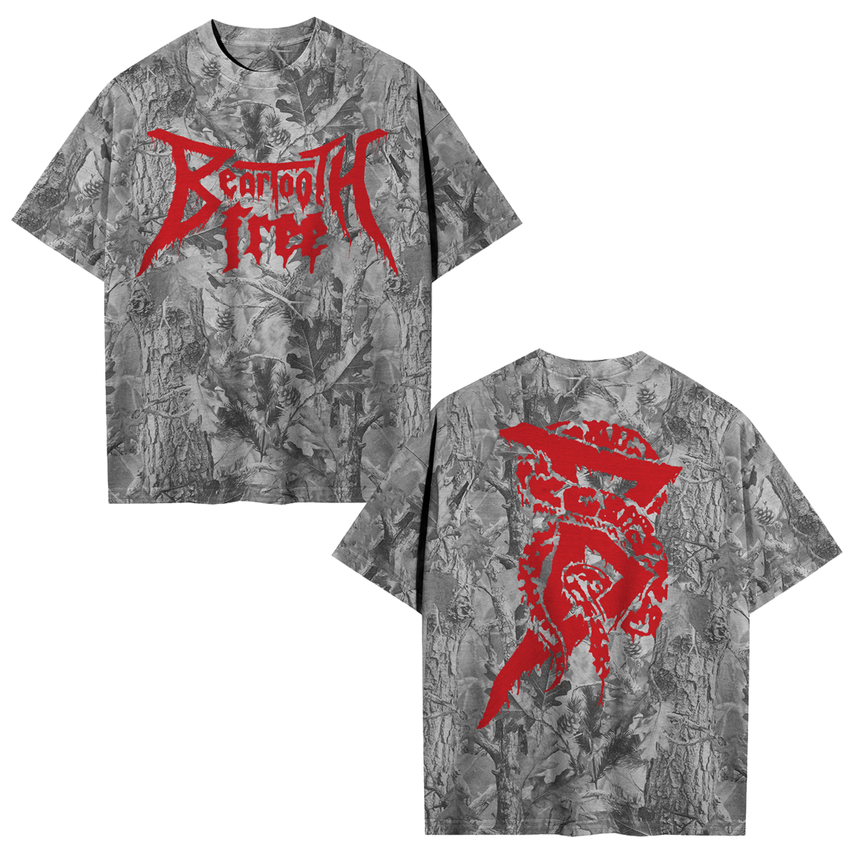 Beartooth (Free Grey Camo) T-Shirt