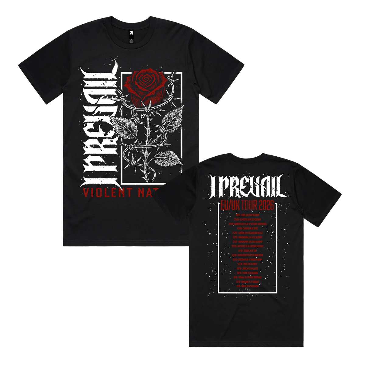 I Prevail (EU 2026 Tour) T-Shirt