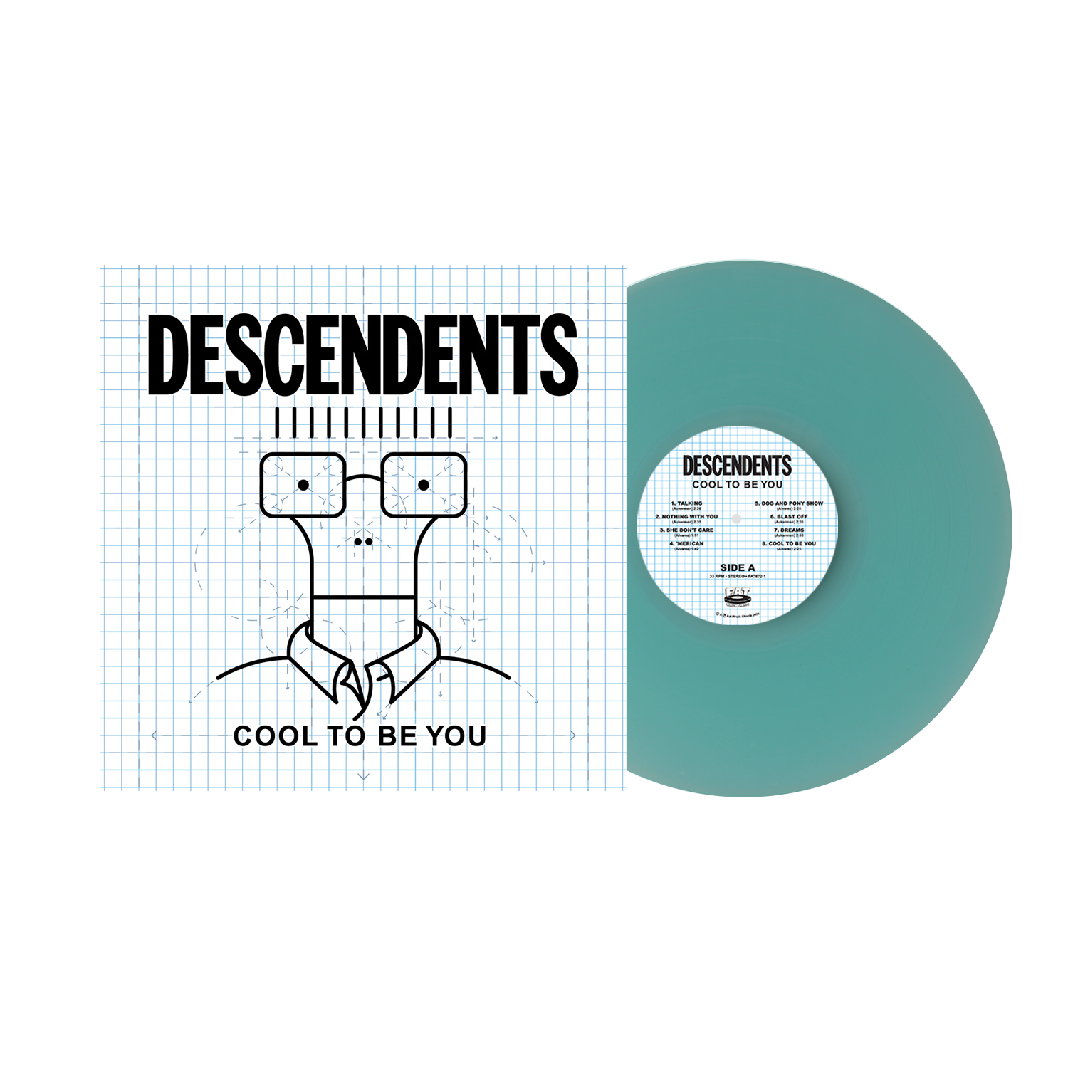 Descendents (Cool To Be You) Ice Blue Vinyl