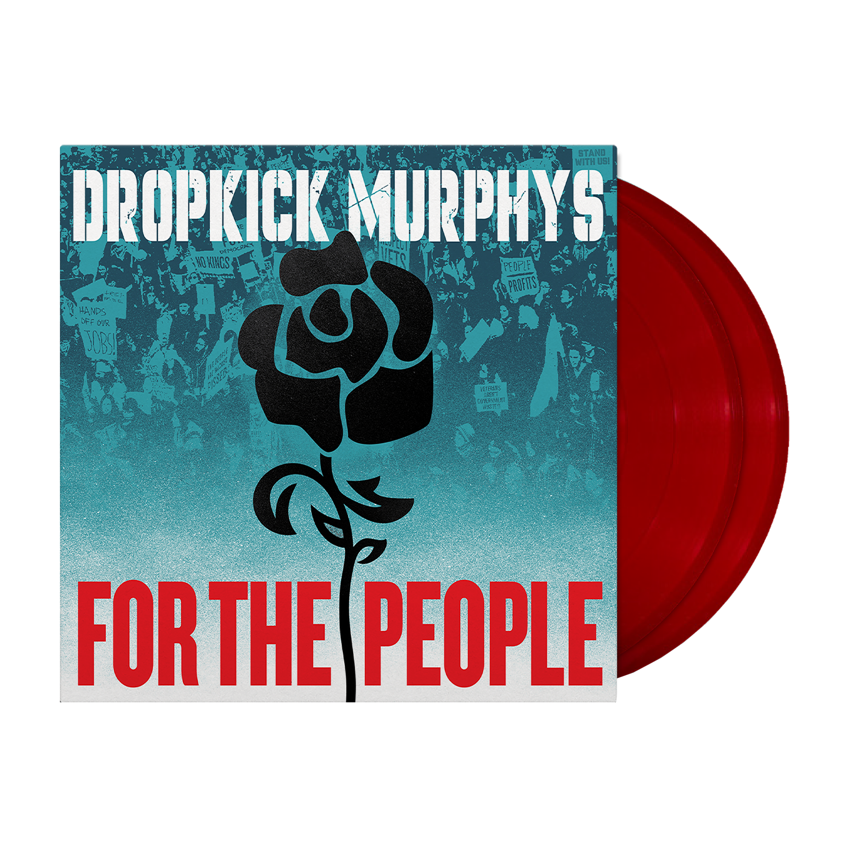 Dropkick Murphys (For The People) 2xRed Vinyl