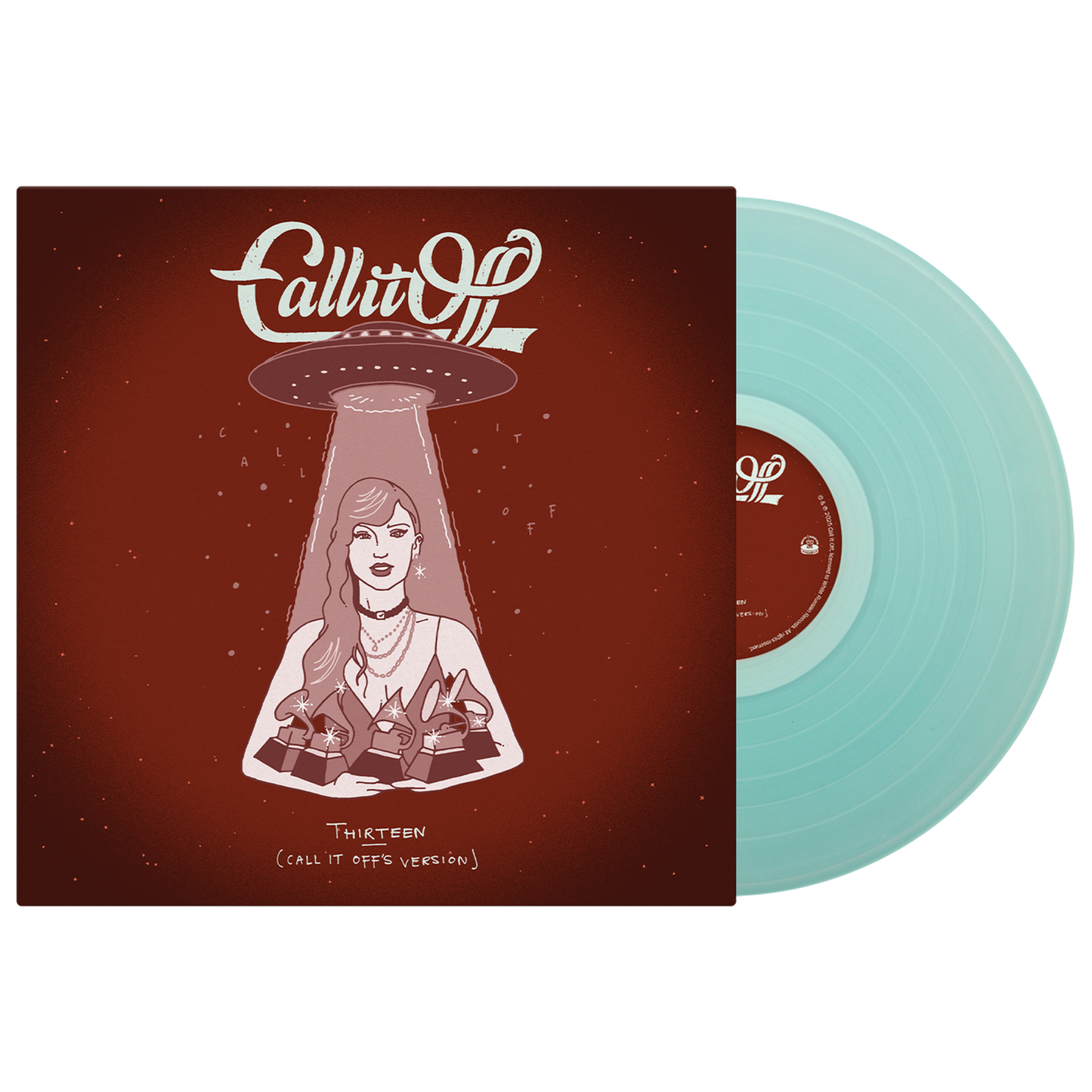 Call It Off (Thirteen - Call It Off's Version) Electric Touch Blue Vinyl