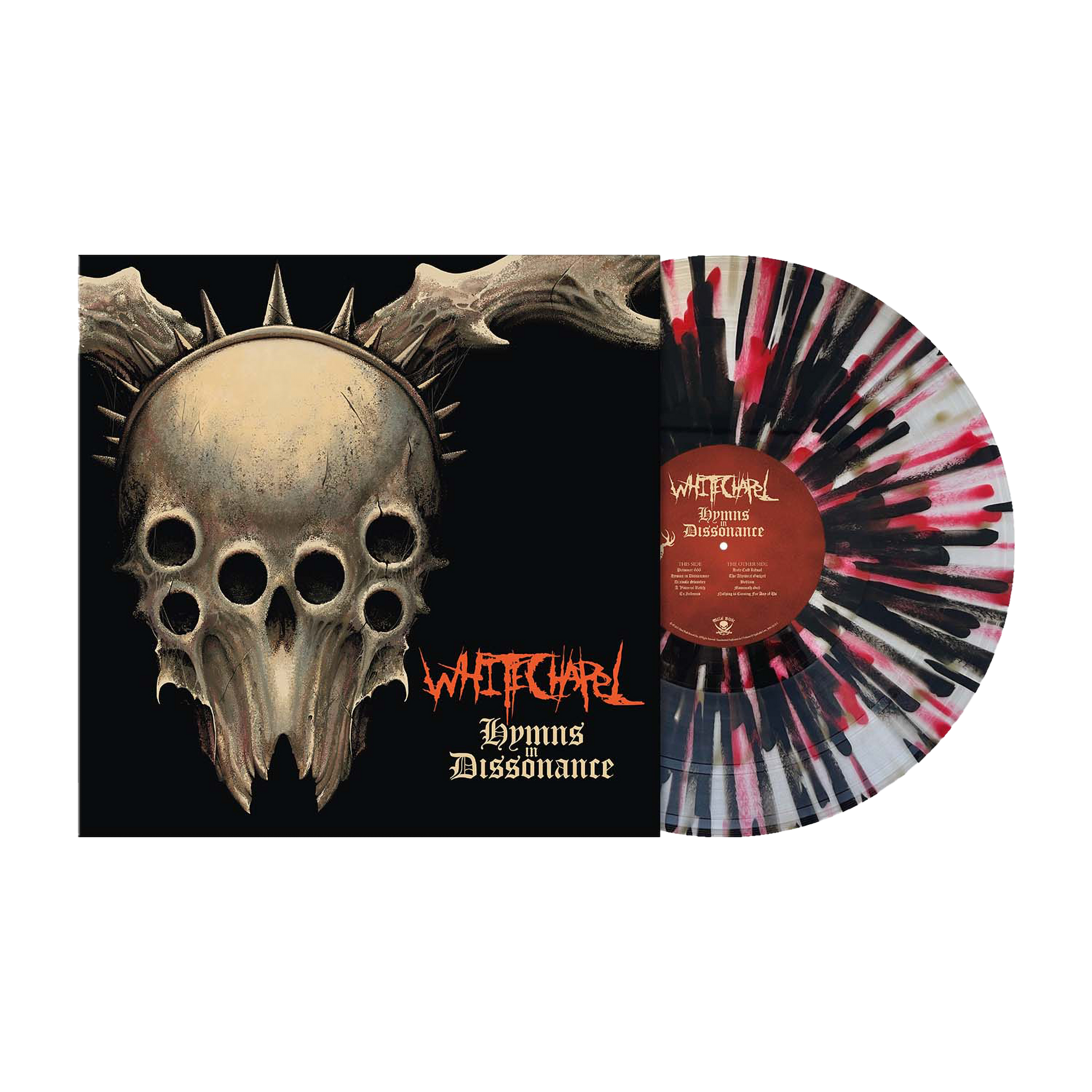 Whitechapel (Hymns in Dissonance) Clear w/Black Red&Gold Splatter Vinyl