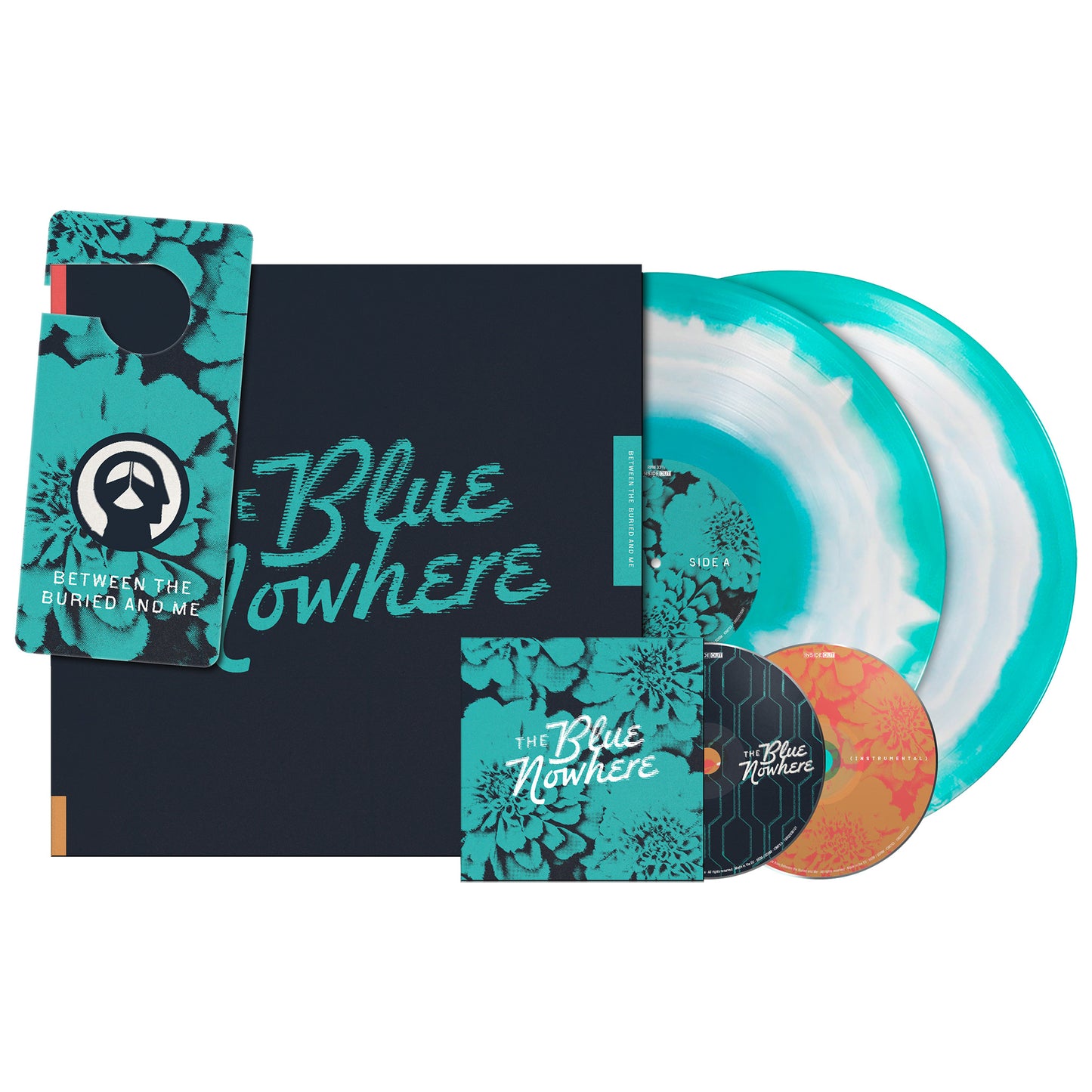 Between The Buried And Me (The Blue Nowhere) 2xLtd. Deluxe Light Blue-White Haze Vinyl+2CD & Door Hanger