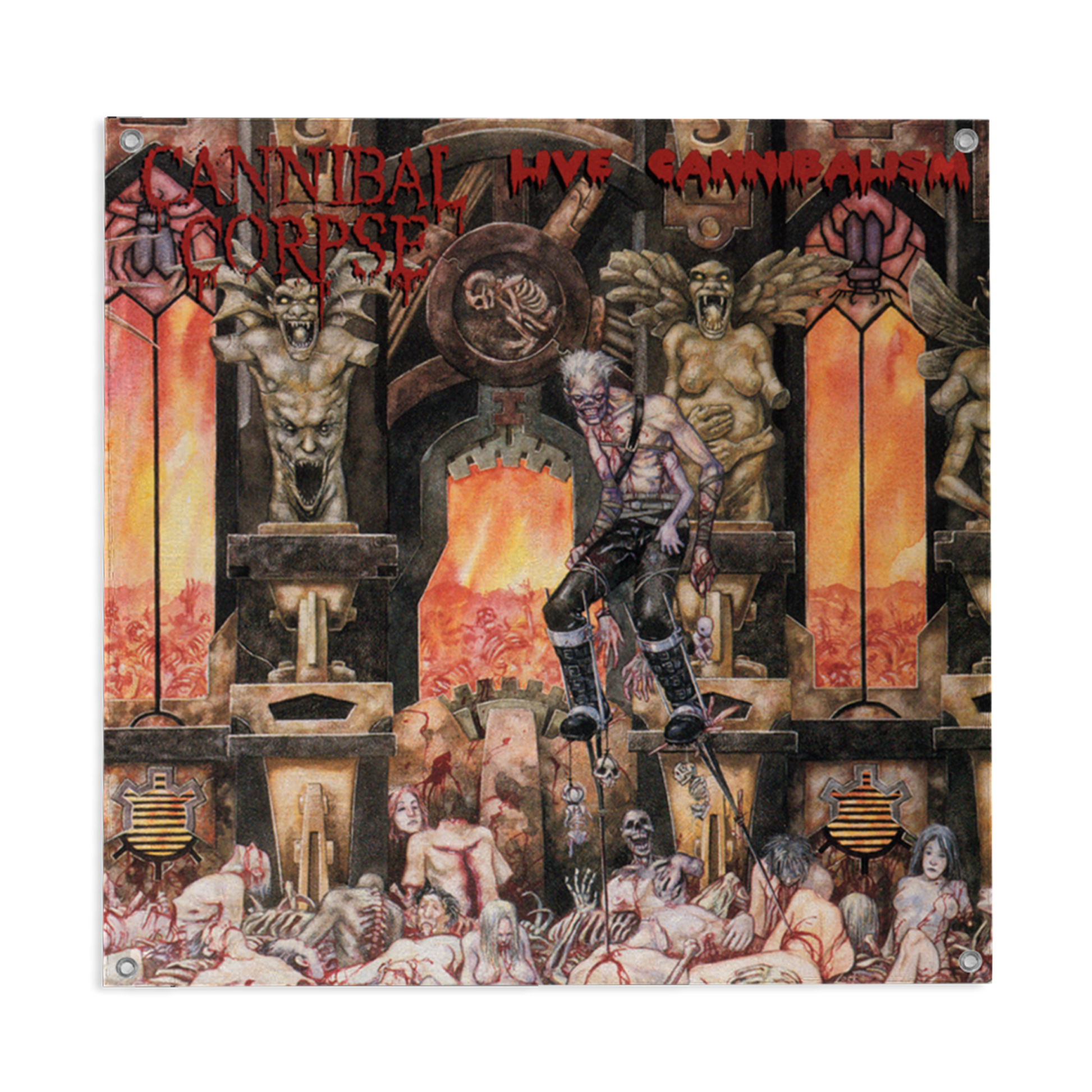 Cannibal Corpse (Live Cannibalism) Flag