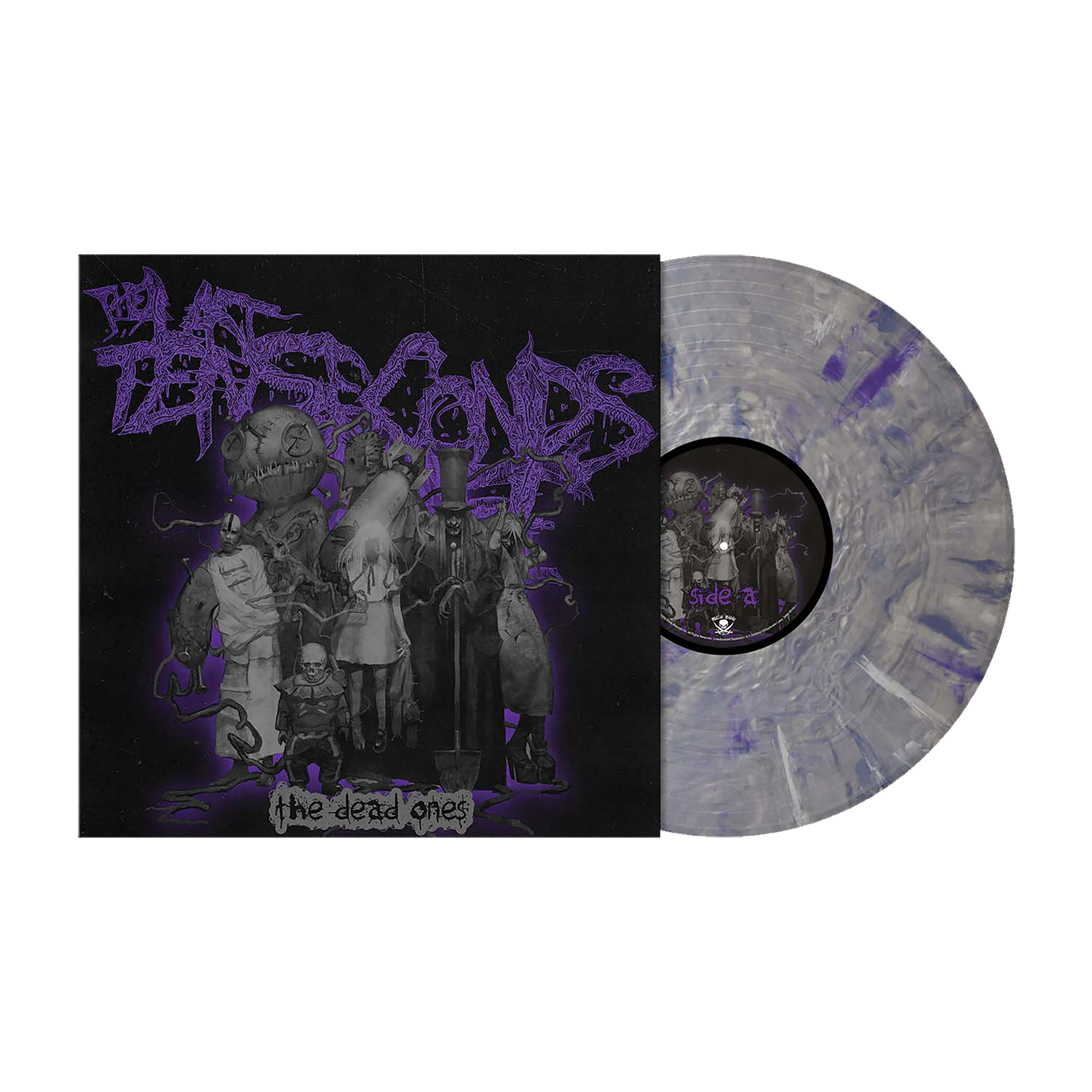 The Last Ten Seconds of Life (The Dead Ones) Metallic Silver w/Purple&Blue Smoke Vinyl
