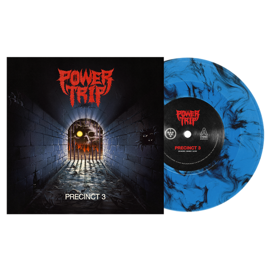 Power Trip (Precinct 3 (Power Trip)) Blue & Black Marble 7 Inch
