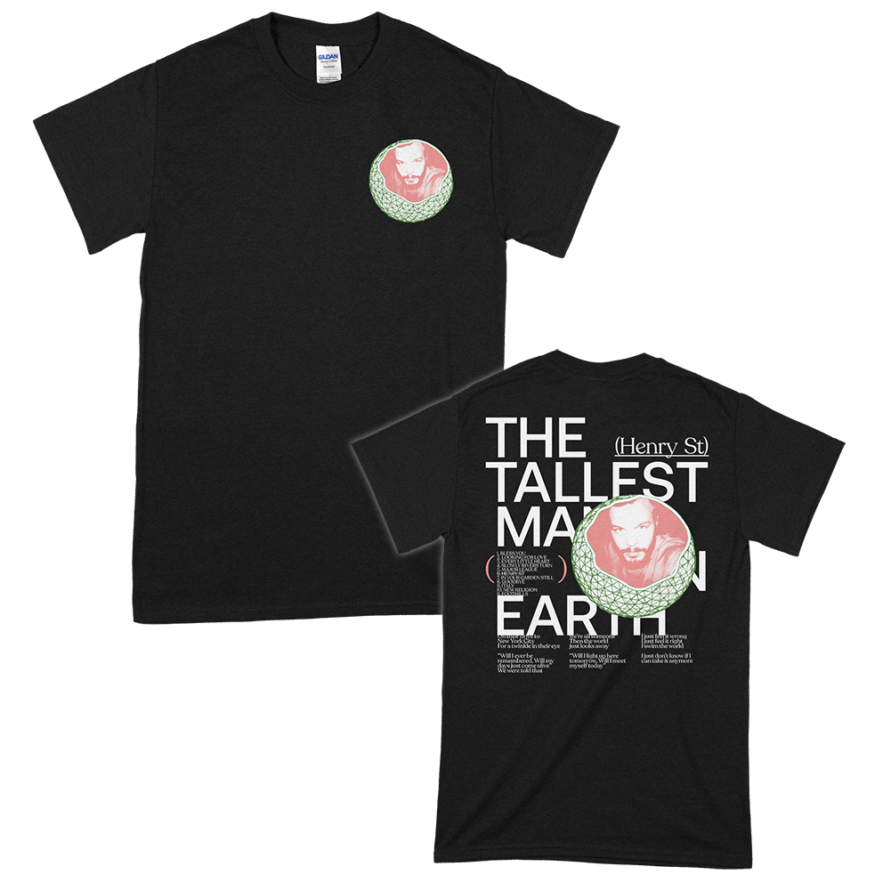 The Tallest Man On Earth (Globe) T-Shirt
