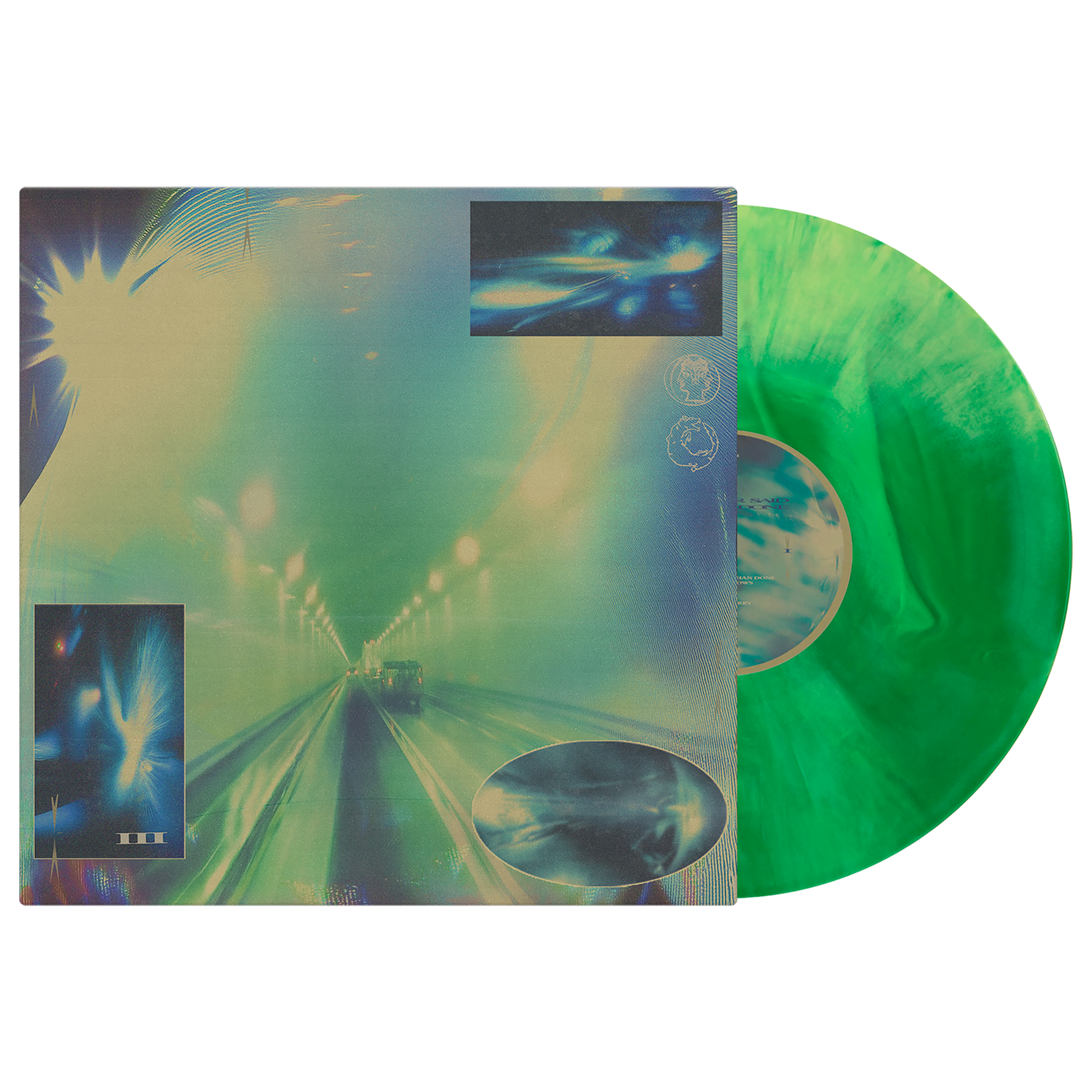 Pool Kids (Easier Said Than Done) Green/Yellow Galaxy Vinyl