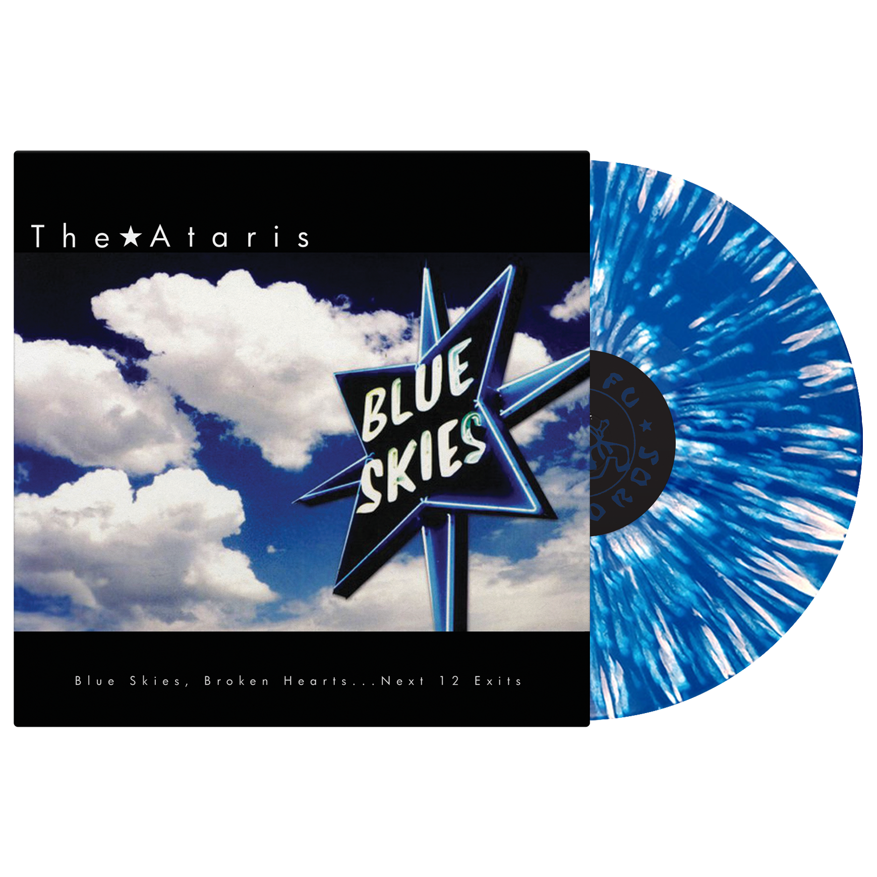 The Ataris (Blue Skies, Broken Hearts … Next 12 Exits) Hypermulticolor Splatter Vinyl