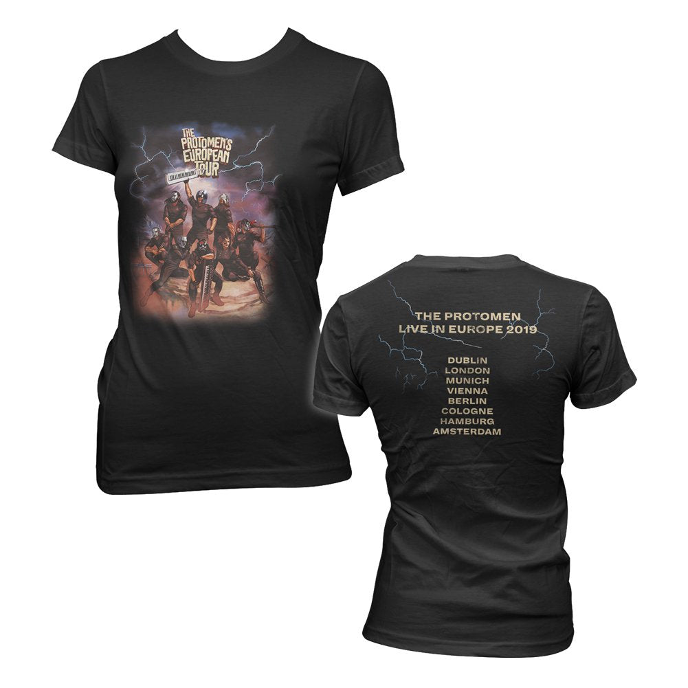 The Protomen (European Vacation 2019) Fitted Girl T-Shirt