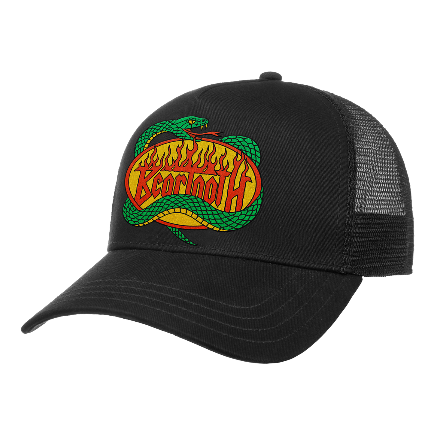 Beartooth (Flaming Snake) Trucker Cap