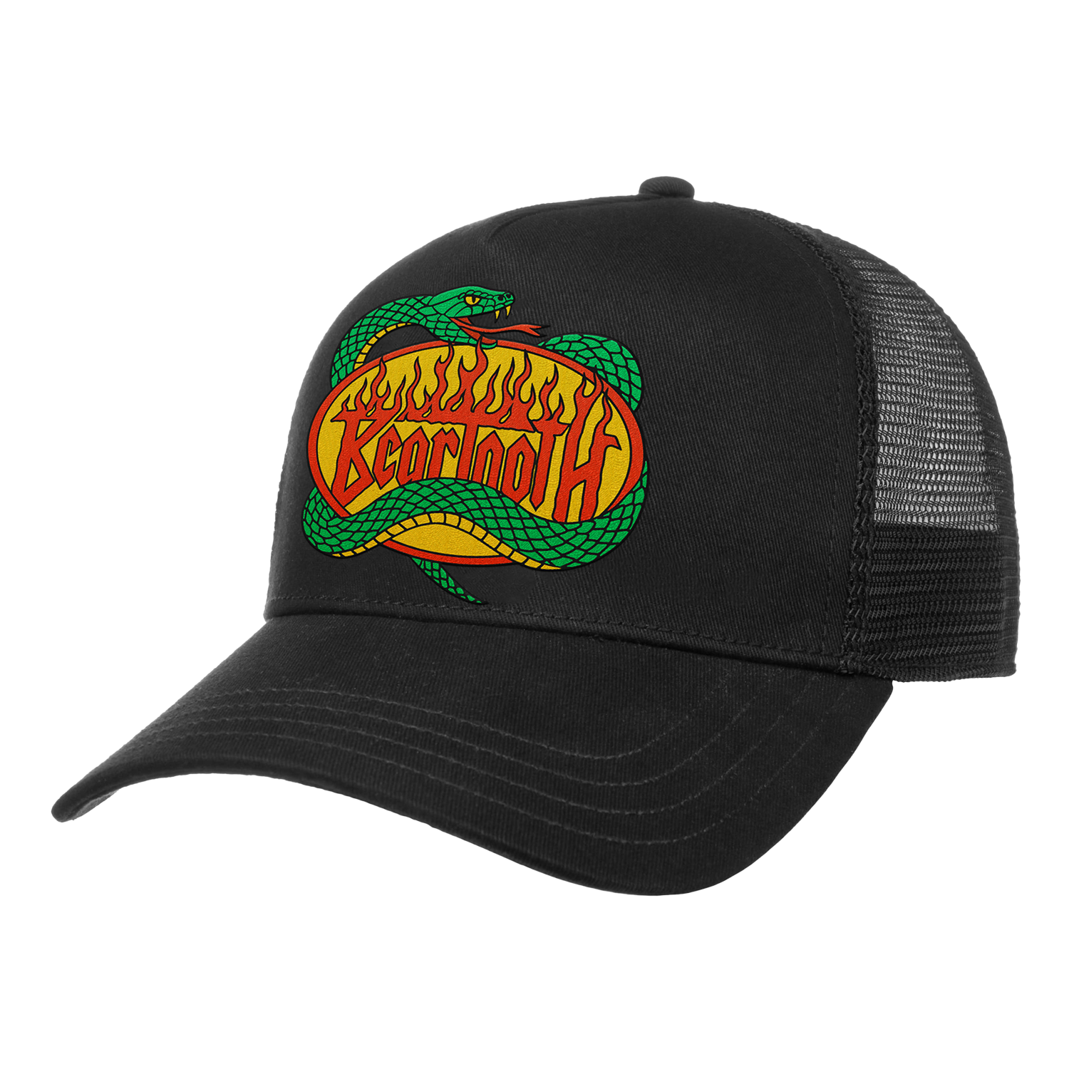 Beartooth (Flaming Snake) Trucker Cap