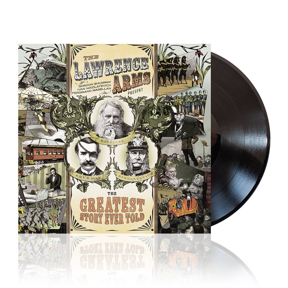 The Lawrence Arms (The Greatest Story Ever Told) Black Vinyl