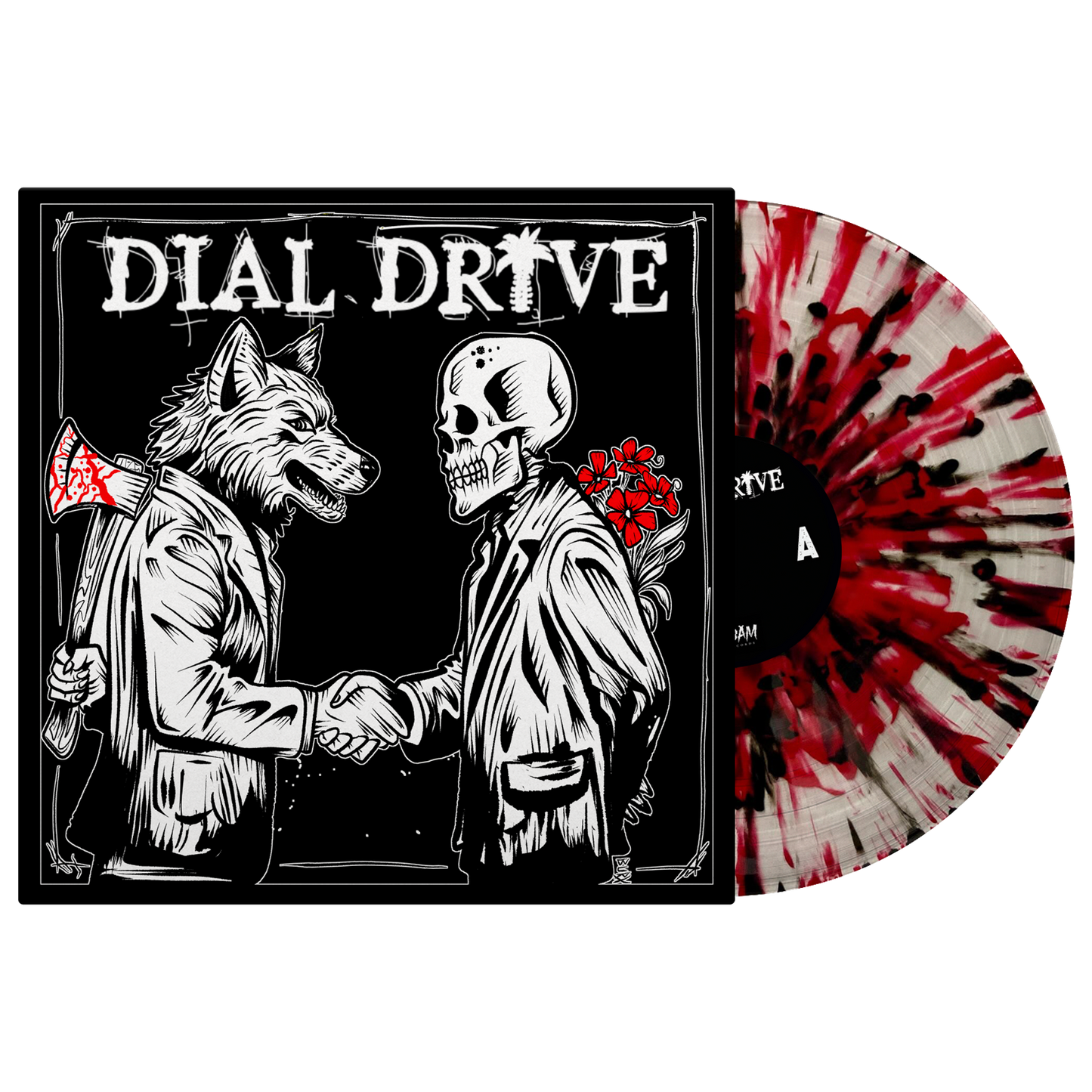 Dial Drive (Dial Drive) Clear Splatter Vinyl
