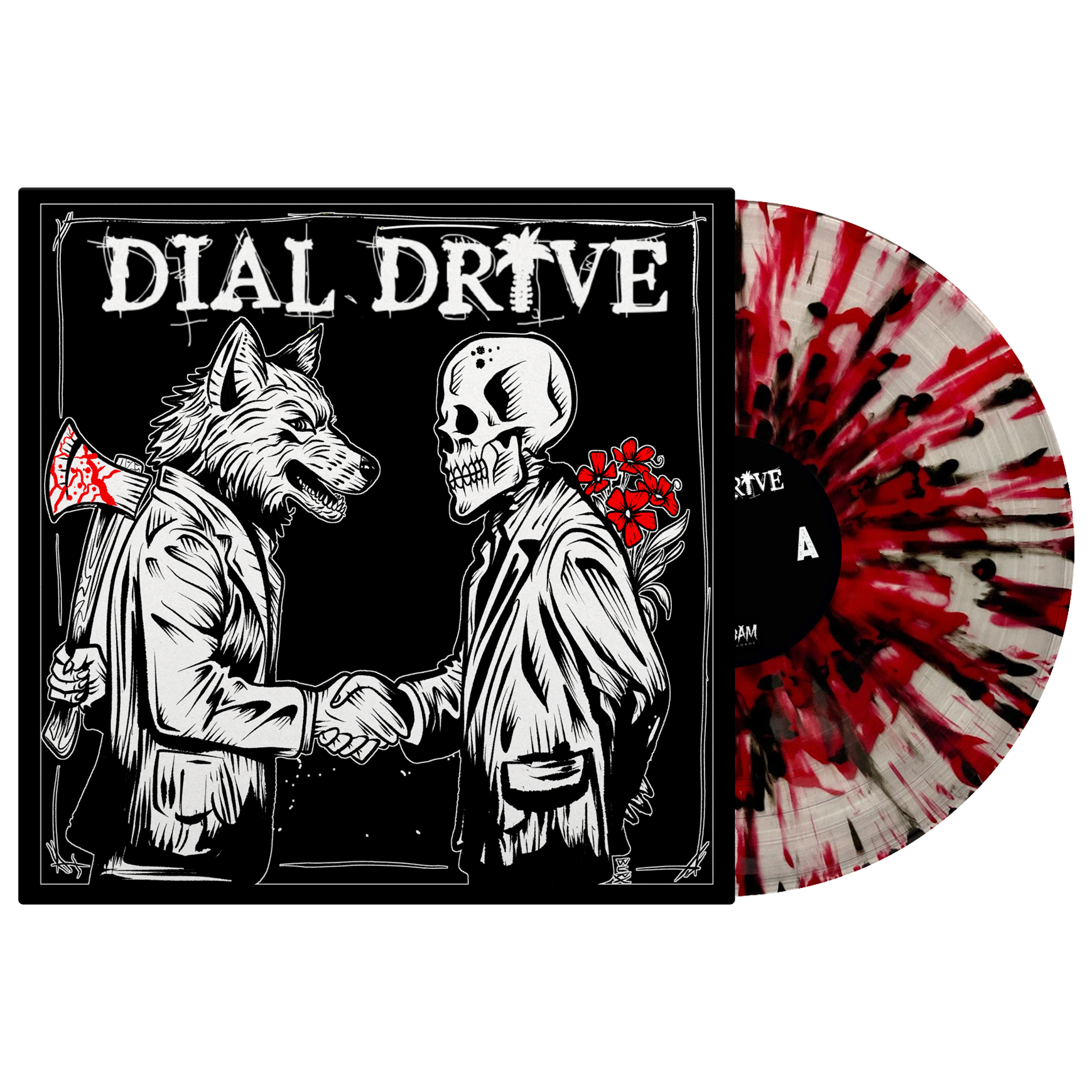 Dial Drive (Dial Drive) Clear Splatter Vinyl